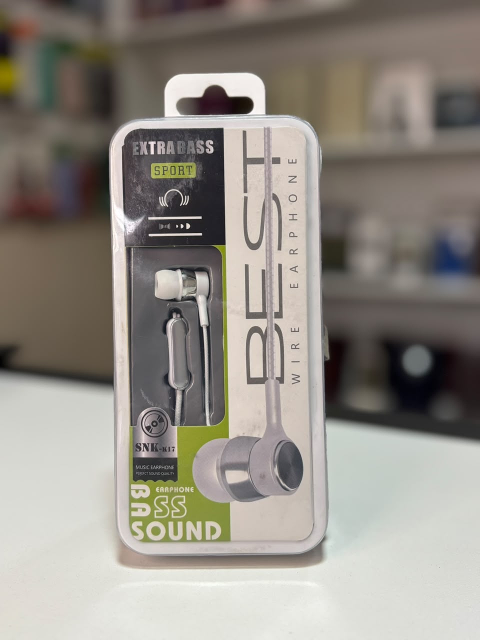 Auricular con Cable Extra Bass – Entrada Auxiliar